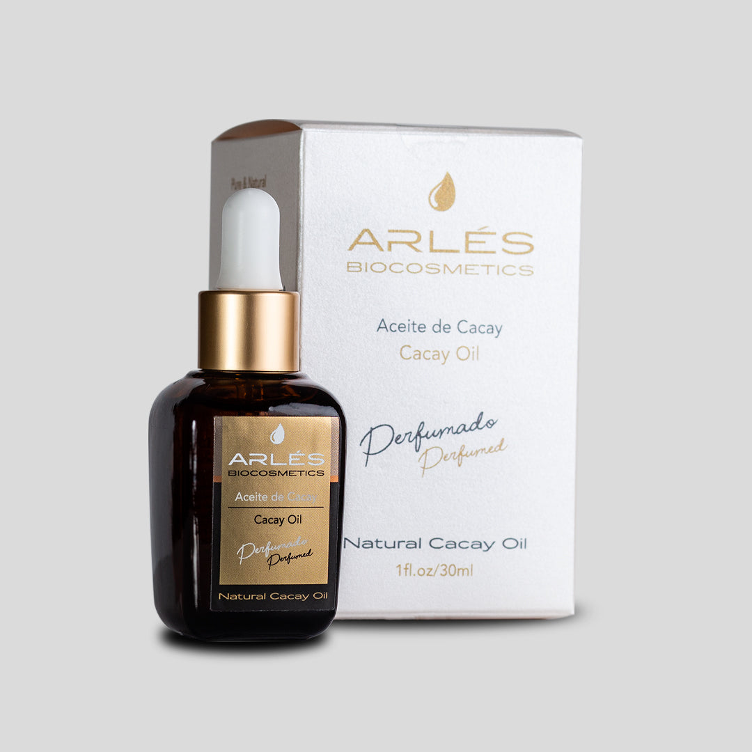 Perfumed natural cacay oil